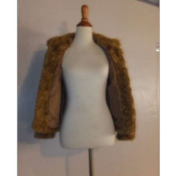 Girls CoffeeShop Faux Fur Jacket from Nordstrom XL - Picture 7 of 9